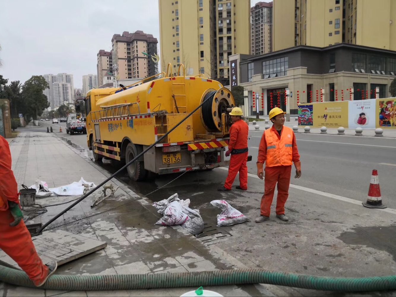 辽宁排污管道清淤-管道清洗